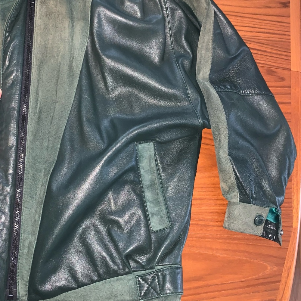 VINTAGE 90'S TO LEATHER FASHIONS LEATHER JACKET - Picture 2 of 16